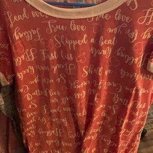 Lularoe nwot Liv 2xl love